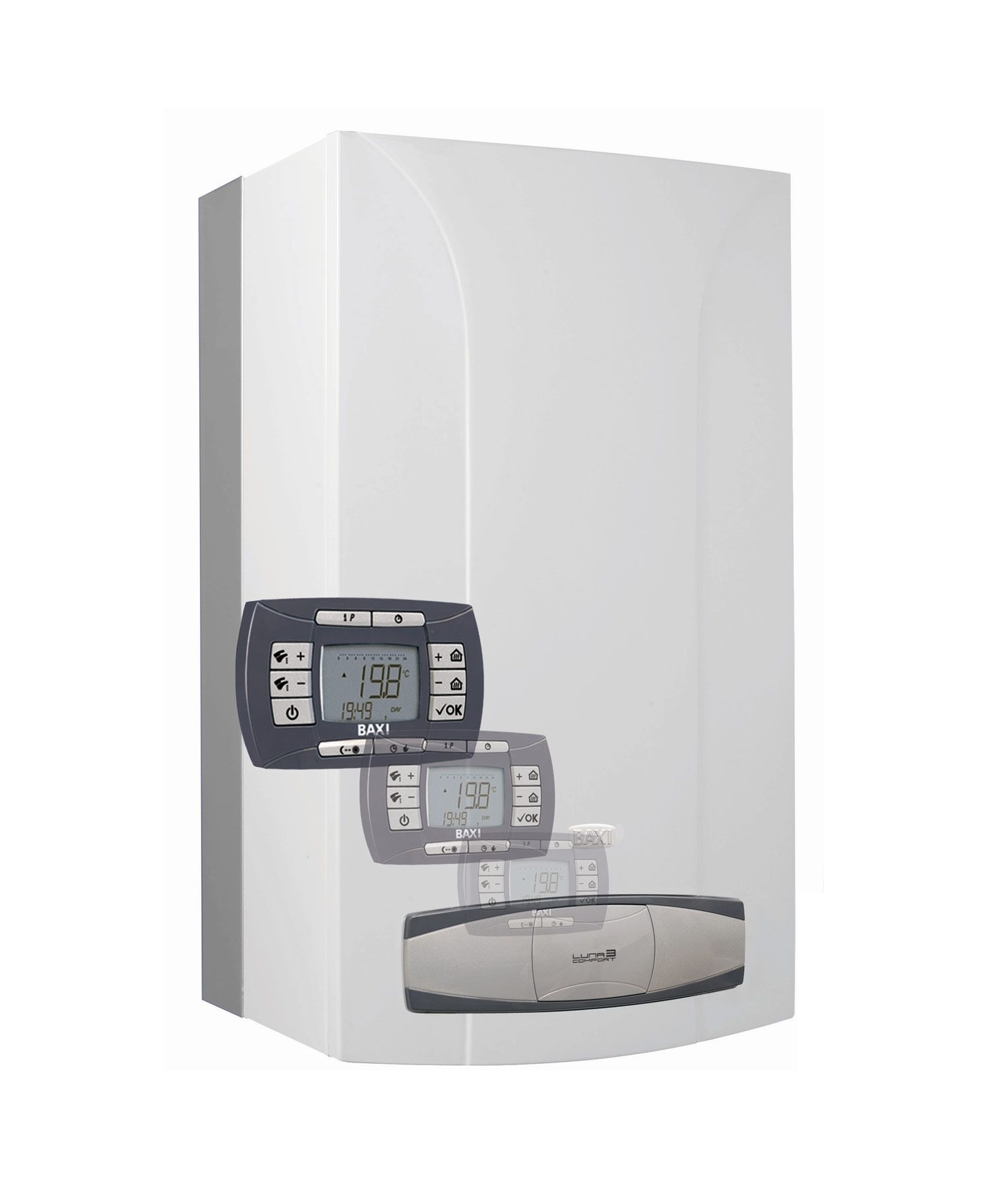 Фото -Настенные газовые котлы Настенный газовый котел Baxi Nuvola-3 Comfort 320 Fi